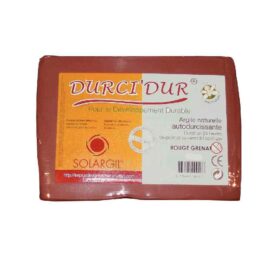 Image Argile naturelle a modeler pate plus rouge - Pain de 1.5kg