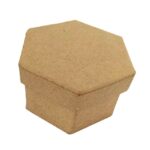 Image Boîtes hexagonales en carton - Lot de 10