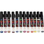 Image Marqueur acrylique coloris basiques - Set de 12