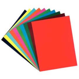 Papier dessin cartoline 50×65 130g assorti – Paquet de 50 Papier dessin cartoline 50×65 130g assorti – Paquet de 50