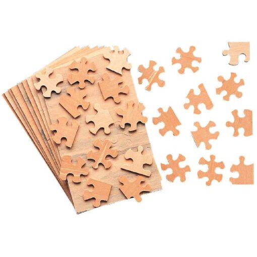 Puzzle bois 28p 12x19cm - Lot de 10