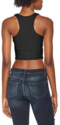 Urban Classics Ladies Cropped Rib Top Débardeur Femme Urban Classics Ladies Cropped Rib Top Débardeur Femme 2