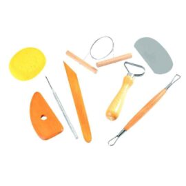 Image Kit du potier pour modelage - 8 outils