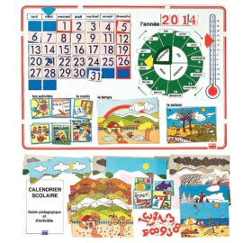 Image Calendrier magnétique des saisons + guide