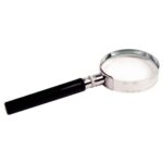 Loupe en verre – Diamètre 50 mm – Chromé Loupe en verre – Diamètre 50 mm – Chromé