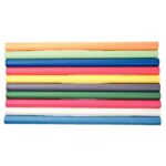 Rouleaux papier kraft – Couleurs assorties – 70g – 3×0,7m – Boîte de 10 Rouleaux papier kraft – Couleurs assorties – 70g – 3×0,7m – Boîte de 10