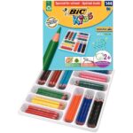 Image Crayons de couleur Evolution triangulaires (Spécial école) - Classpack de 144
