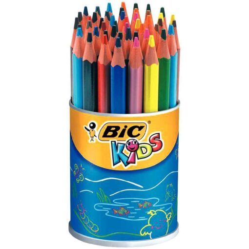 Crayons de couleur Evolution triangulaires - Pot de 48