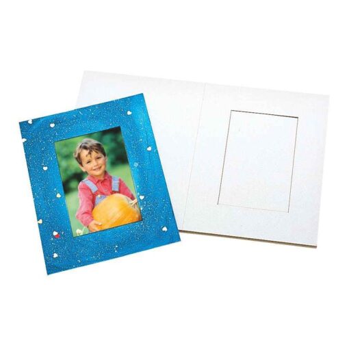 Cadres photo rectangulaires en carton - Lot de 10