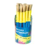 Brosses maternelles avec colerette – Pot de 20 Brosses maternelles avec colerette – Pot de 20