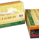 Cire a modeler 1300g, 6 teintes vives assorties Cire a modeler 1300g, 6 teintes vives assorties