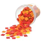 Image Mosaique rouge/orange/jaune - Seau de 1kg