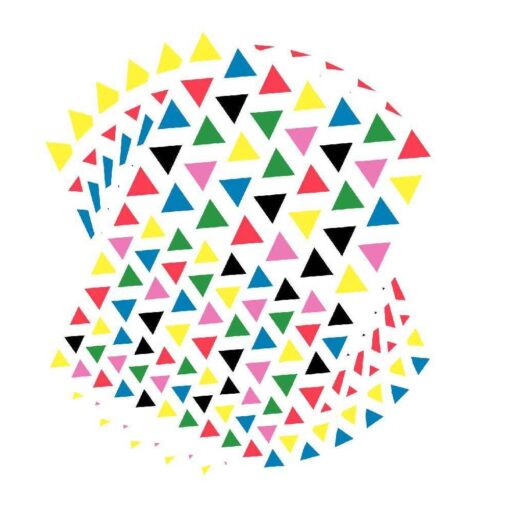 Gommettes triangulaires - Pochette de 2 720