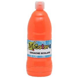 Image Gouache liquide orange - Flacon 1L