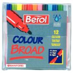 Feutres coloriage pm colourbroad assorti – Pochette de 12 Feutres coloriage pm colourbroad assorti – Pochette de 12