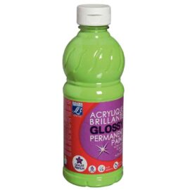 Image Peinture acrylique brillante Color and Co Glossy - Vert anis - Flacon de 500ml