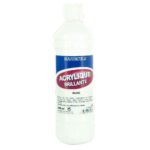 Image Peinture acrylique brillante blanc - Flacon de 500ml