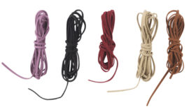 Image Fils cordon velours de 2m - Lot de 5