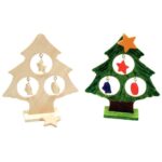 Sapins de noel bois a decorer – Lot de 10 Sapins de noel bois a decorer – Lot de 10