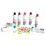 Image Marqueurs gouache Chunkie 75ml - Couleurs classiques - Boîte de 8