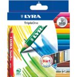 Crayons de couleur Triple One – Diamètre 6.25mm – Etui de 12 Crayons de couleur Triple One – Diamètre 6.25mm – Etui de 12