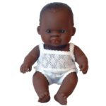 Image Poupée fille africaine - 21 cm