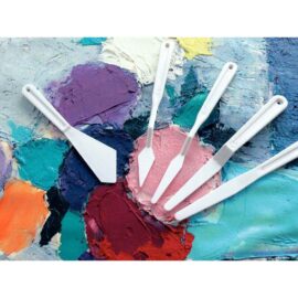 Image Couteaux à peindre en plastique - Pot de 40