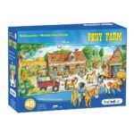 Image Beleduc - Puzzle de sol de 45 maxi pièces en bois - Pony Farm