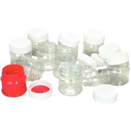 Image Pots transparents de 50ml en PET- Lot de 12