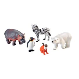 Image Jumbo animaux du zoo - Lot de 5