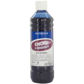 Image Encre à dessiner - Bleu outremer - Flacon de 500ml