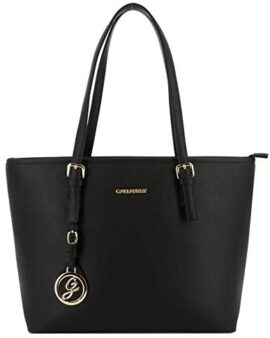 Gallantry – Sac à Main Femmes Grande Capacité – Sac Cabas Cours Format A4 Lycée – Sac Porté Epaule Fourre-Tout Taille XL – Porte-Document Travail – Chic Tendance – Noir Classique Gallantry – Sac à Main Femmes Grande Capacité – Sac Cabas Cours Format A4 Lycée – Sac Porté Epaule Fourre-Tout Taille XL – Porte-Document Travail – Chic Tendance – Noir Classique