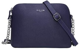 David Jones – Petit Sac Bandoulière Femme – Sac à Main Chaîne Argentée Porté Epaule – Besace Sacoche Messenger Téléphone Cuir PU Rigide – Fourre-Tout Ville Voyage Shopping Mode Chic – Bleu Foncé David Jones – Petit Sac Bandoulière Femme – Sac à Main Chaîne Argentée Porté Epaule – Besace Sacoche Messenger Téléphone Cuir PU Rigide – Fourre-Tout Ville Voyage Shopping Mode Chic – Bleu Foncé