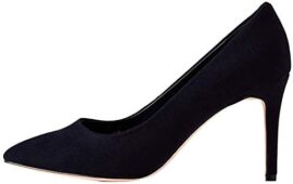 Marque Amazon - find. Wide Fit Point Court Shoe, Escarpins Bout fermé femme