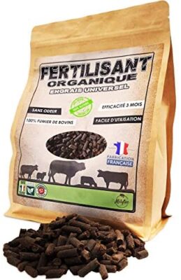 Milytec Engrais Plantes Vertes Naturel Bio, NPK, Fertilisant Universel 1000g, Fabrication Française. Naturel Et sans Odeur. 100% Organique. Utilisation en Intérieur Et Au Jardin. Idéal Géranium.