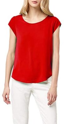 Only Onlvic S/S Solid Top Noos WVN T-Shirt Femme