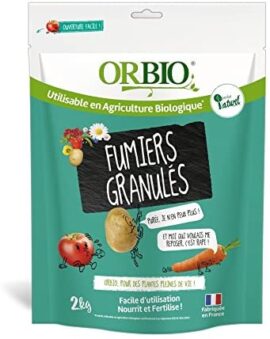 Or brun Fumiers granulés Or Bio 2kg Granués, Bleu, 2 kg