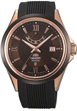 Orient Montre de sport automatique analogique en caoutchouc FAF03003T0 pour homme Orient Montre de sport automatique analogique en caoutchouc FAF03003T0 pour homme