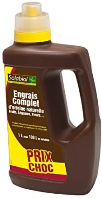 Solabiol SOLICOMP1 Engrais Complet Liquide 1L - Engrais universel | Utilisable en Agriculture Biologique