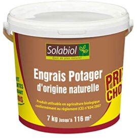 Solabiol SOPOT7 Engrais Potager Prix Choc 7 Kg | Utilisable en Agriculture Biologique, Puissant