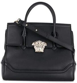 Versace Mode De Luxe Femme DBFF453NDSTVTD41OC Noir Cuir Sac À Main | Saison Permanent