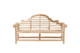 Banc de jardin en bois de teck clair 180 cm Banc de jardin en bois de teck clair 180 cm