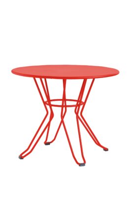 CAPRI – Table basse en acier rouge D60 CAPRI – Table basse en acier rouge D60