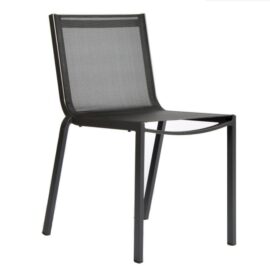chaise-aluminium-et-textilene-empilable-gris-anthracite