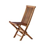 Chaise de jardin en teck huilé pliante Chaise de jardin en teck huilé pliante