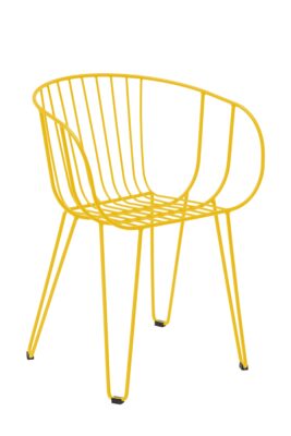fauteuil-en-acier-jaune