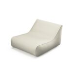 Fauteuil gonflable flottant en tissu imperméable blanc Fauteuil gonflable flottant en tissu imperméable blanc