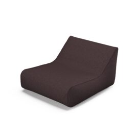 Fauteuil gonflable flottant en tissu imperméable marron Fauteuil gonflable flottant en tissu imperméable marron