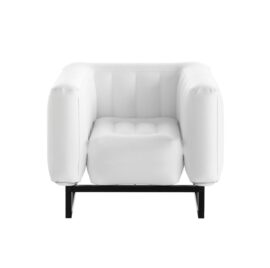 fauteuil-pvc-blanc-opaque-cadre-en-aluminium