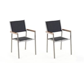 lot-de-2-chaises-noires-en-acier